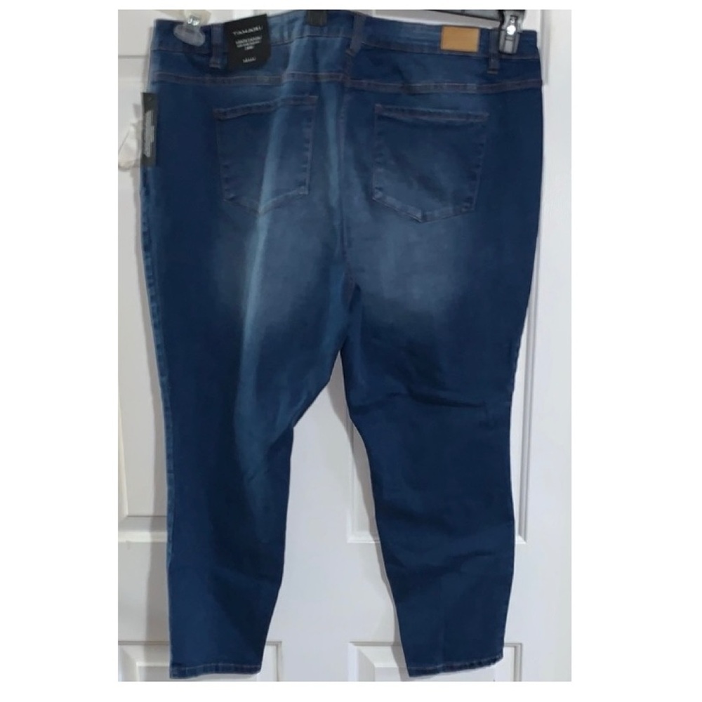 🇺🇸 TAHARI Rayon Denim Mid-Rise Skinny KELLY Jeans NWT 24W